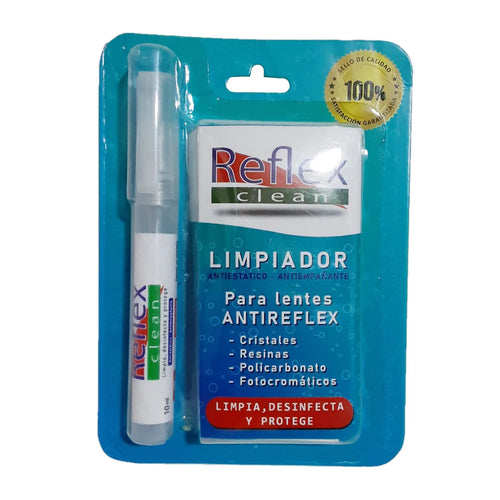 Limpiador de Lunas de Gafas y Lentes Antireflex 10ml